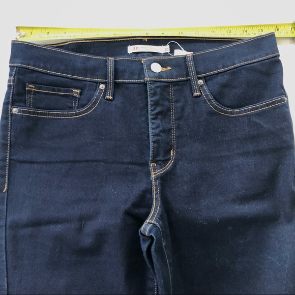 Levi’s 311 Dark Blue Shaping Skinny-LONG- NWT - Picture 12 of 12